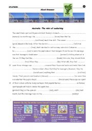 English Worksheet: Mixed gr. about the environment