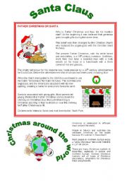 English Worksheet: Christmas 3-3