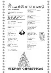 English Worksheet: Frosty the snowman