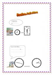 English worksheet: Daily Routine