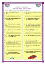 Relative Clauses