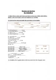 English Worksheet: Simple Past 