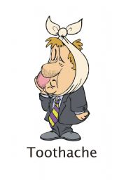 English Worksheet: toothache