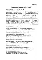 quantifiers explanation