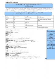 English worksheet: A horrible scream