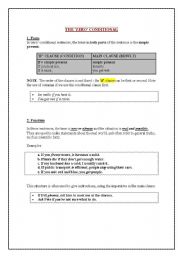 English Worksheet: Zero Conditionals