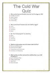 The Cold War Quiz