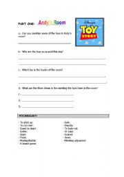 English Worksheet: Toy Story