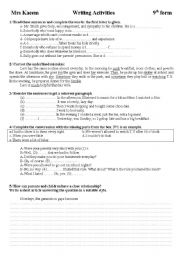 English Worksheet: the generation gap