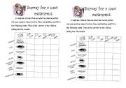 English Worksheet: likes and dislikes