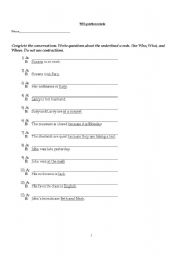 English Worksheet: grammar worksheet