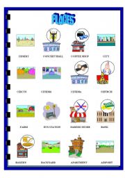 English Worksheet: FLASHCARDS 1-3