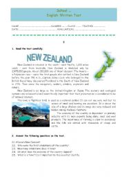 Test - New Zealand