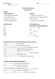 English worksheet: Test_7thgrade_Group1