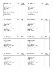 English worksheet: how often do you...?