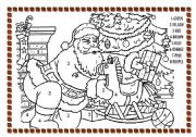 English Worksheet: SANTA CLAUS