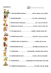 Prepositions II