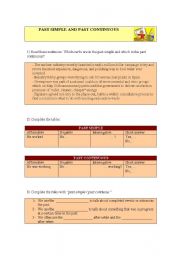 PAST SIMPLE VS. CONTINUOUS