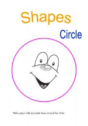 English worksheet: Shapes: circle