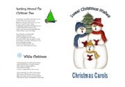English Worksheet: Christmas Carols lyrics