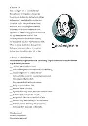 Shakespeares sonnet 18