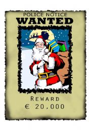 Wanted Christmas Father