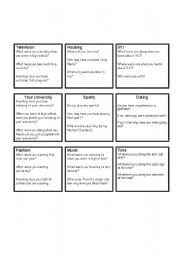 English Worksheet: ROLE PLAY USING PAST PROGRESSIVE