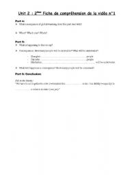 English Worksheet: an inconvenient truth trailer comprehension worksheet 2