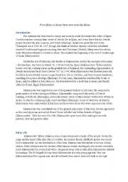 English Worksheet: Maimonides