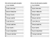 English Worksheet: have got