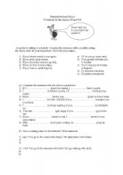 English Worksheet: IF