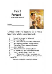 English Worksheet: film questionnaire on 