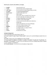 English Worksheet: Jobs