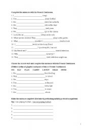 English worksheet: Time and nationalities