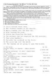 English Worksheet: Passive exercises