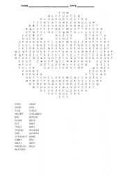 Smile word search  - Describing people