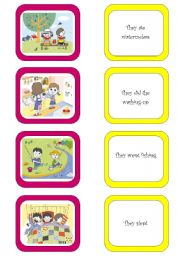 English Worksheet: Memory card game (1/6)