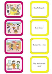 English Worksheet: Memory card game (2/6)