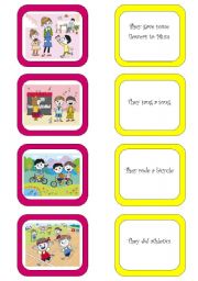 English Worksheet: Memory card game (3/6)