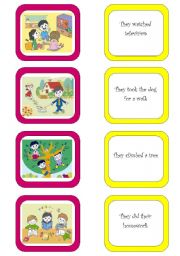 English Worksheet: Memory card game (5/6)