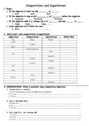 Comparatives & Superlatives