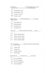 English Worksheet: passive voice modals