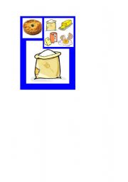 English worksheet: Happy Food Families Quiche - flour