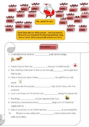 Relative Pronouns who & which