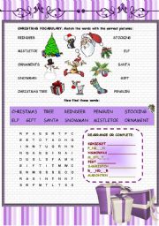 Christmas vocabulary