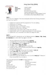 Along Came Polly video worksheet