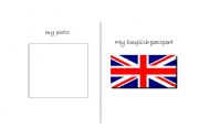 English worksheet: My English passport