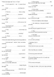 English Worksheet: Past Simple Exercises