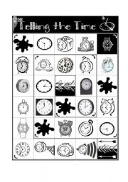 Telling the Time Board Game (Analogue Clocks Only)