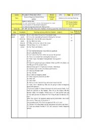 English worksheet: lesson plan for whose is it?.